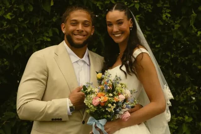 Kansas City Chiefs' Ashton Gillotte Marries Pro Volleyball Player Cara Cresse in Surprise Ceremony