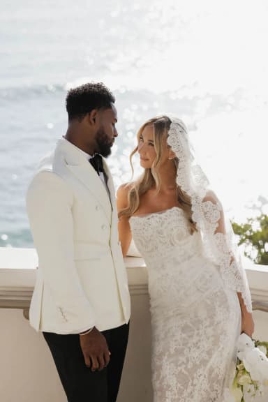 New York Giants’ JuJu Smith-Schuster Marries Laura Kruk in Romantic California Wedding